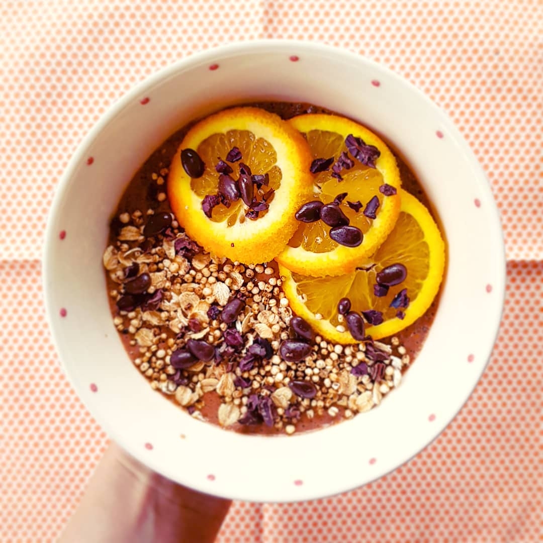 Chocolate Orange Chia Pudding